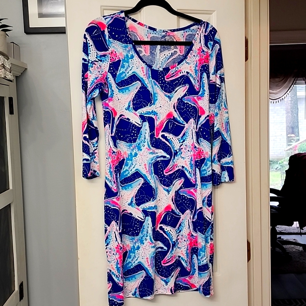 Lilly Pulitzer starfish Dress Size Medium